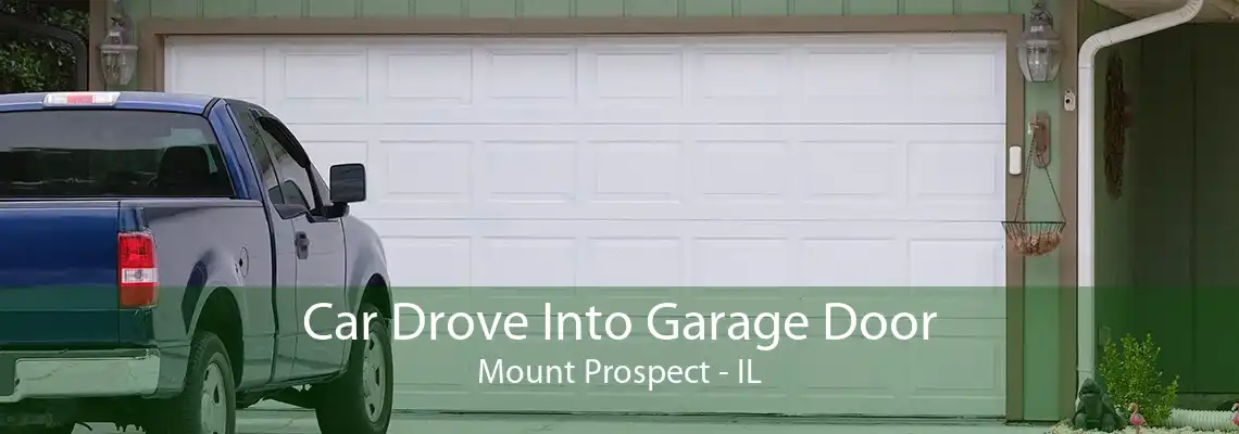 Car Drove Into Garage Door Mount Prospect - IL