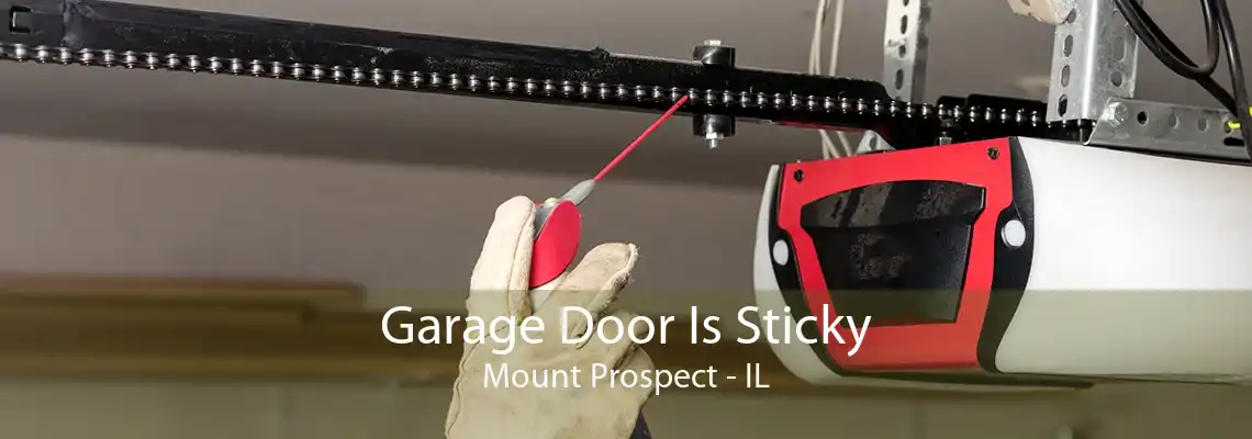 Garage Door Is Sticky Mount Prospect - IL