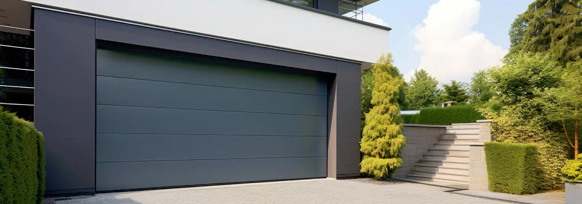 Haas Galvanized Steel Garage Door in Mount Prospect, IL