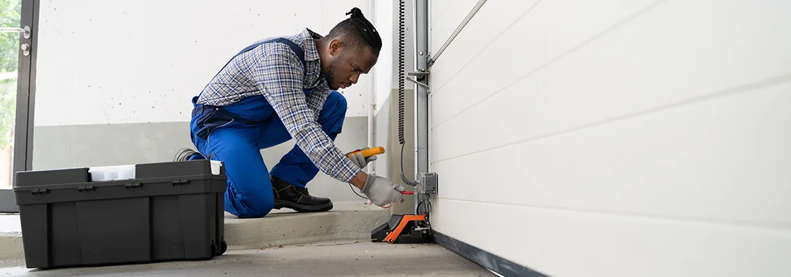 Garage Door Track Repair in Mount Prospect, IL