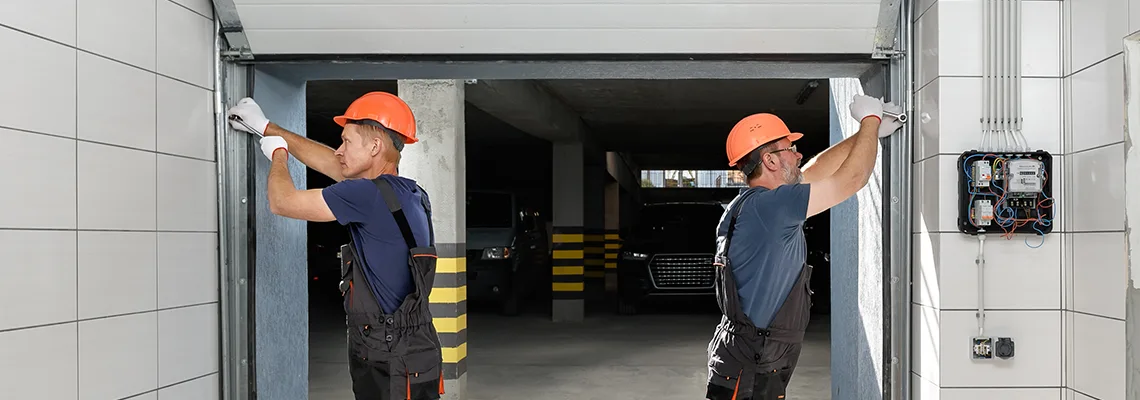 Wooden Garage Door Frame Repair in Mount Prospect, Illinois